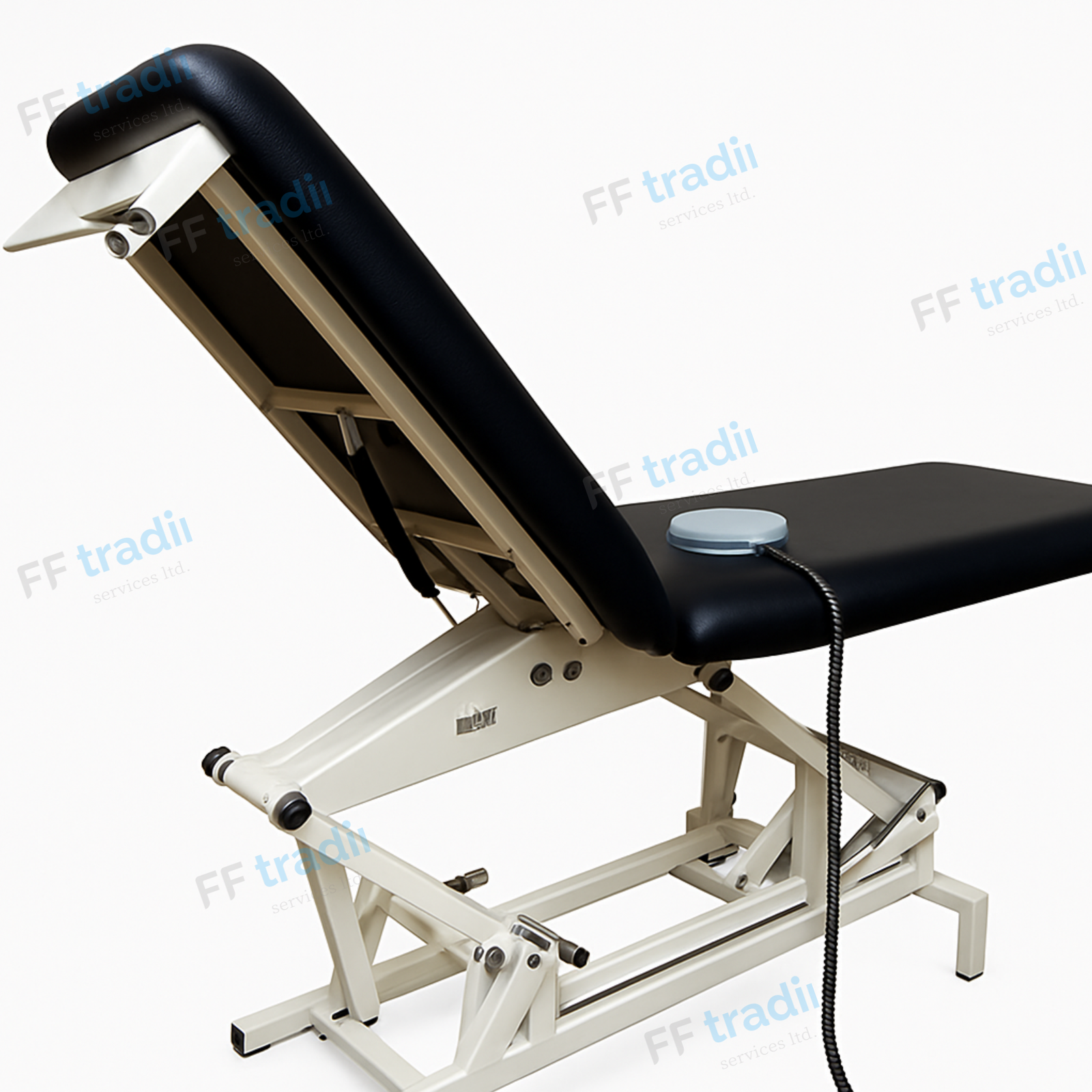 Physiotherapy treatment table eletric side view